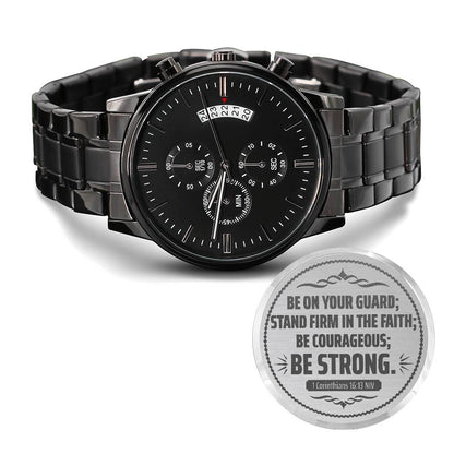 Be on Your Guard (1 Corinthians 1613 NIV) – Men&