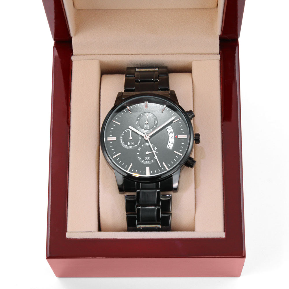 To My Soulmate Turn Back the Clock (Charcoal Black) – Men&